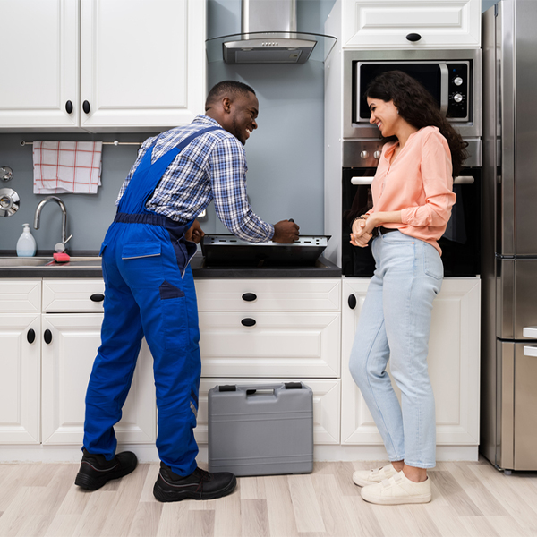 what kind of warranty do you offer on your cooktop repair services in New Bern North Carolina